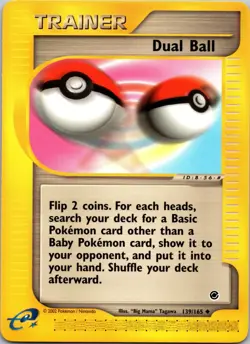 Dual Ball 139/165 Expedition NM Non-Holo Pokemon TCG - Image 1