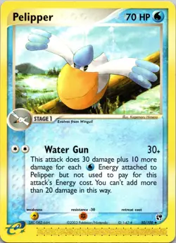 Pelipper 50/100 Sandstorm Pokemon TCG NM - Image 1