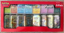 Pokemon TCG Prismatic Evolutions Mini Tins Sealed 8 Pack Costco - Image 5