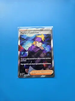 Pokemon Mortys Conviction Full Art Temporal Forces 201/162 - Image 1