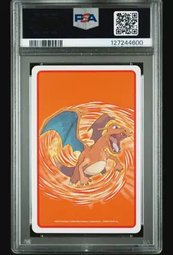 PSA 9 's 2004 Pokemon FireRed Charizard Charmeleon & Charmander Seq Set Poker - Image 5