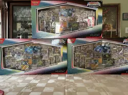 3x Pokemon Prismatic Evolutions Lucario ex and Tyranitar ex Premium Collection - Image 1