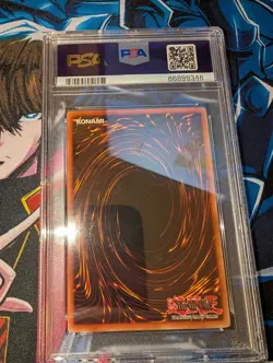 Yugioh Exile of the Wicked TP2-004 Super Rare Unlimited - PSA 7 - Image 2