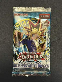 Yugioh Legend Of Blue Eyes 25th Anniversary BOOSTER PACK LOB Factory Sealed NEW - Image 1