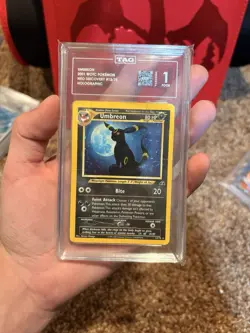 Pokemon TCG Umbreon Neo Discovery Tag 1 | Very cool card and excellent in a PC - Image 4