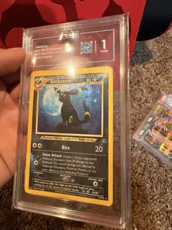 Pokemon TCG Umbreon Neo Discovery Tag 1 | Very cool card and excellent in a PC - Image 5
