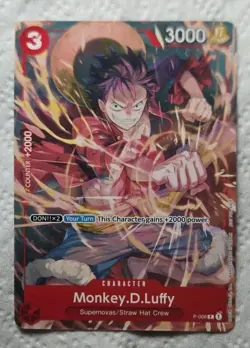 Monkey.D.Luffy - P-006 One Piece Promotion Cards - Image 1