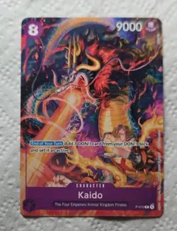 Kaido P-010 One Piece Promotion Cards Regular - Image 1