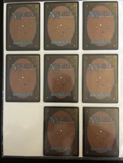 (MTG-11) Mixed Lot Of 8 Signed By Heather Hudson Magic The Gathering Cards - Image 2