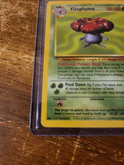 Pokemon Vileplume 31/64 Jungle Set Non-Holo NM/MT Vintage Card TCG WOTC Rare - Image 5