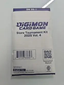 Digimon Card Game Store Tournament Kit 2025 Vol 4 - SEALED - Image 1