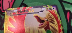 Pokemon TCG Ho-Oh EX Full Art Holo Card 121/122 Ultra XY Breakpoint 2016 - Image 3