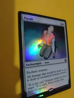 Pariah. rare enchantment aura MTG Card. Conspiracy2 - Take the Crown. FOIL NM - Image 5