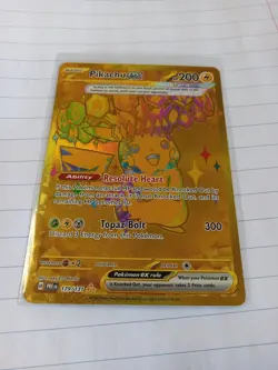 Pikachu EX Prismatic Evolutions Holo Hyper Rare Card 179/131 Sv: Prismatic - Image 1