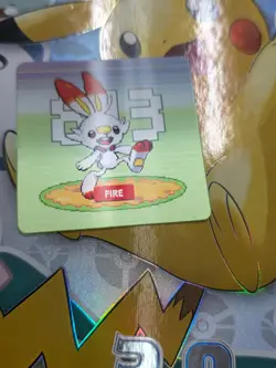 Pokemon 3d Lenticular Card Scorbunny - Image 1