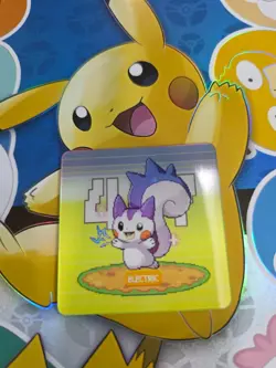 Pokemon 3D Lenticular card Pachirisu - Image 1