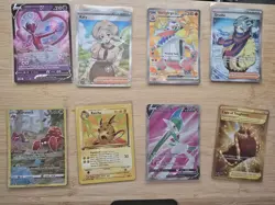 Pokemon Card Lot of 8 Cards Raichu, Enamorus,Talladega, Parasect - Image 1