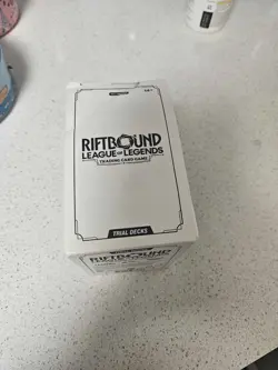 Riftbound League of Legends Trading Card Game Trial Deck Sealed Box - Image 1