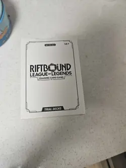 Riftbound League of Legends Trading Card Game Trial Deck Sealed Box - Image 2
