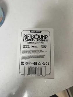 Riftbound League of Legends Trading Card Game Trial Deck Sealed Box - Image 4