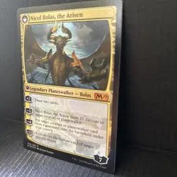 Nicol Bolas, the Ravager / Arisen | Double-Faced Foil Planes Walker M19 NM - Image 3