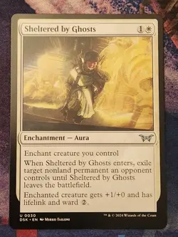 MTG DSK - Sheltered By Ghosts NM - Image 1