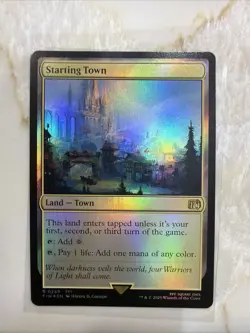 Starting Town Final Fantasy Foil - Image 1