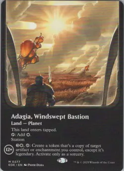 Adagia, Windswept Bastion (Borderless) M Edge of Eternities 277 NM - Image 1