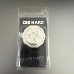 Die Hard Dice Swamp LifeLink Remixable Counter; Silver Black Metal Spindown - Image 1