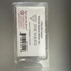 Die Hard Dice Swamp LifeLink Remixable Counter; Silver Black Metal Spindown - Image 3