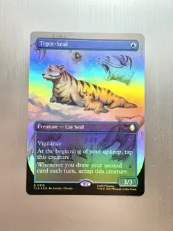 Tiger-Seal - 318 - MTG Avatar: The Last Airbender - Borderless - FOIL - Image 1
