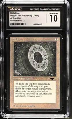 Millstone, Antiquities Mtg. CGC 10 Gem Mint! - Image 1
