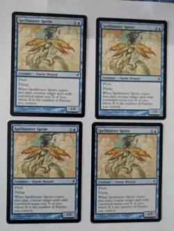 4 Spellstutter Sprite Lorwyn MTG NM Free shipping with tracking - Image 1