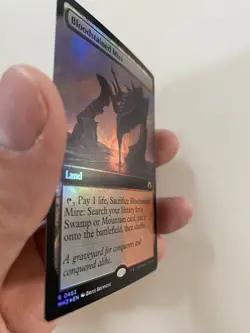 Bloodstained Mire (0463) *FOIL* EXT ART MH3 Modern Horizons 3 MTG NM/MT Cmb Ship - Image 5