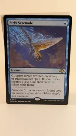 Strix Serenade #71 MTG Modern Horizons 3 NM X1 - Image 1