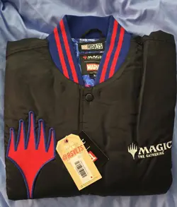 2025 MagicCon Atlanta RSVLTS Spider-Man x Magic MTG Jacket Size XL - Image 1