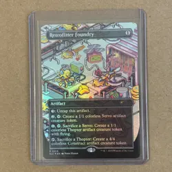 Retrofitter Foundry?? Magic FOIL ?? Encyclopedia Countdown Secret Lair - Image 1
