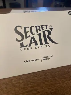 Secret Lair ALIEN AURORAS - Galaxy FOIL New Sealed Magic The Gathering MTG - Image 1