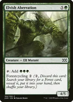 1x Elvish Aberration - NM English MTG - Double Masters - Image 1