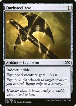 1x Darksteel Axe - NM English MTG - Double Masters - Image 1