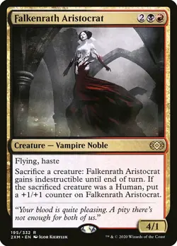 1x Falkenrath Aristocrat - NM English MTG - Double Masters - Image 1