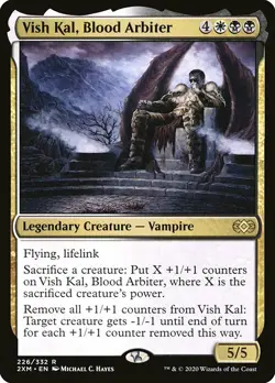 1x Vish Kal, Blood Arbiter - NM English MTG - Double Masters - Image 1
