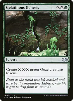 1x Gelatinous Genesis - NM English MTG - Double Masters - Image 1