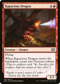 1x Rapacious Dragon - NM English MTG - Double Masters - Image 1