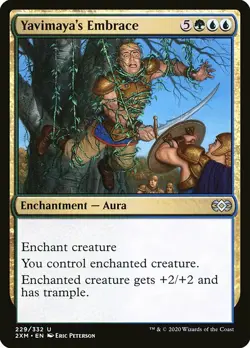 1x Yavimaya's Embrace - NM English MTG - Double Masters - Image 1