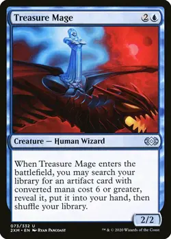 1x Treasure Mage - NM English MTG - Double Masters - Image 1