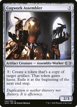 1x Cogwork Assembler - NM English MTG - Double Masters - Image 1
