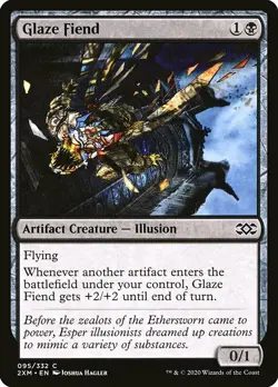 1x Glaze Fiend - NM English MTG - Double Masters - Image 1