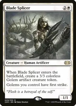 1x Blade Splicer - NM English MTG - Double Masters - Image 1
