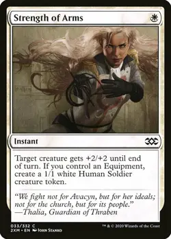 1x Strength of Arms - NM English MTG - Double Masters - Image 1